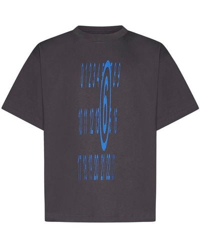 MM6 by Maison Martin Margiela T-Shirts And Polos - Grey