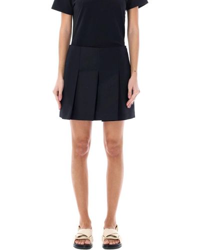 Marni Pleated Mini Skirt - Black