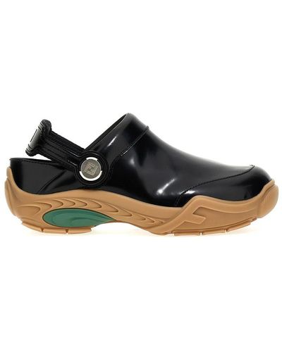 Fendi Loafers Shoes - Black
