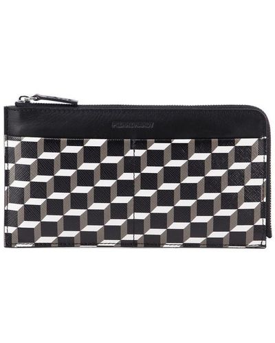 Pierre Hardy "maxi Perspective" Wallet - Black