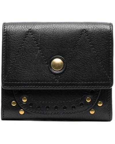 Jérôme Dreyfuss Folded Leather Wallet - Black