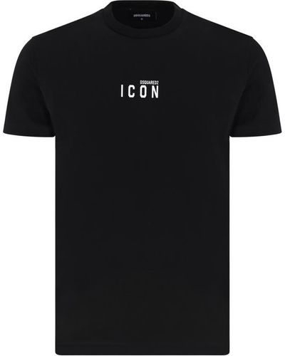 dsquared t shirt black and red