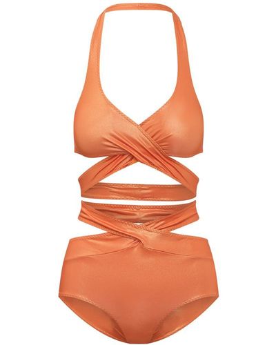 ALESSANDRO VIGILANTE 2 Piece Bikini Set - Orange