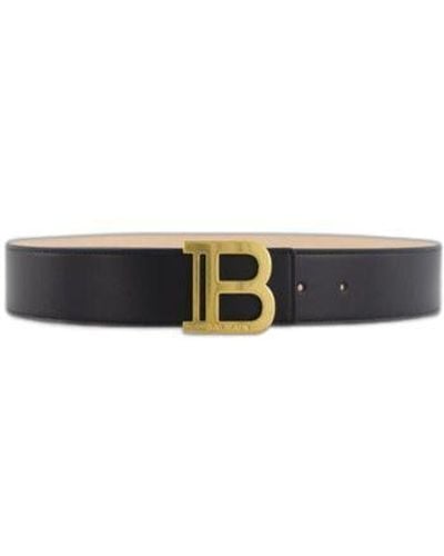 Balmain Paris B-belt Belt - White