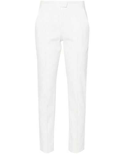 Isabel Marant Low-rise Slim-cut Pants - White
