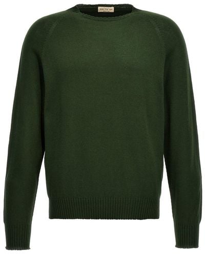 Ma'ry'ya Crew-Neck Sweater - Green