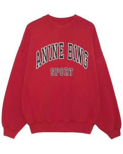 Anine Bing Sweatshirts - Red