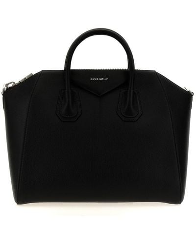 Givenchy 'Antigona' Medium Handbag - Black