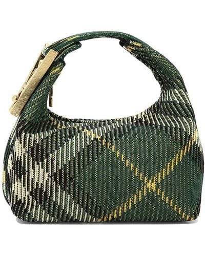 Burberry "Mini Peg" Handbag - Green