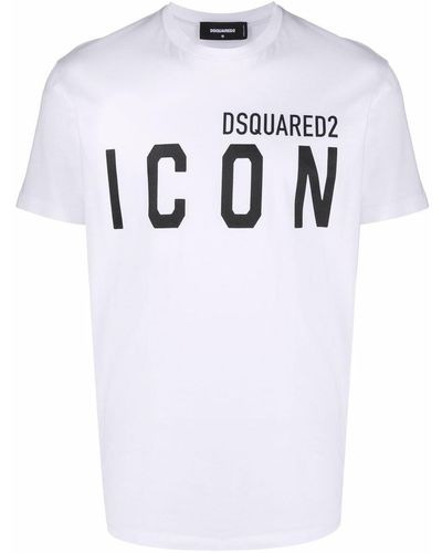 DSquared² Icon Logo T Shirt - White