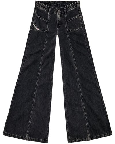 DIESEL D-akii 068hn Bootcut Jeans - Blue