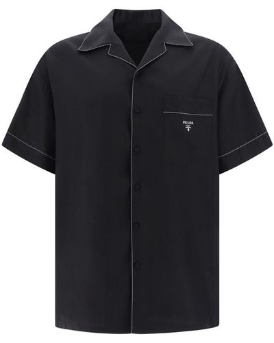 Prada Short Sleeve Shirt - Black
