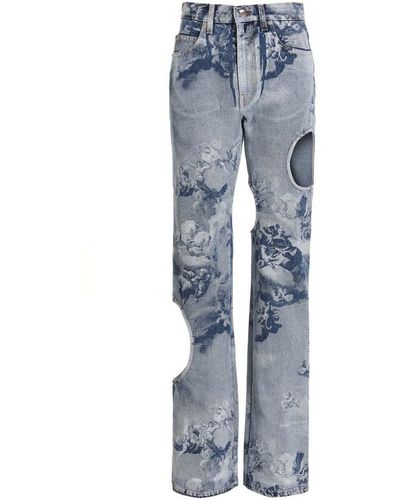 Off-White c/o Virgil Abloh Jeans 'sky Meteor Cool baggy' - Blue