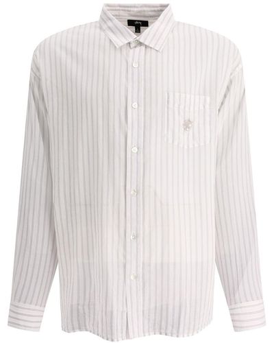 Stussy Lightweight Classic Shirt in White for Men | Lyst Canada