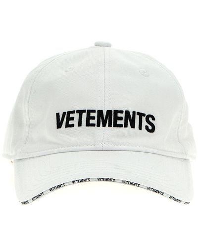 Vetements Caps - White