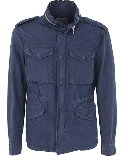 Original Vintage Style Field Jacket Clothing - Blue