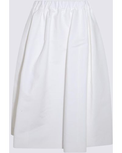 Marni Cotton Skirt - White
