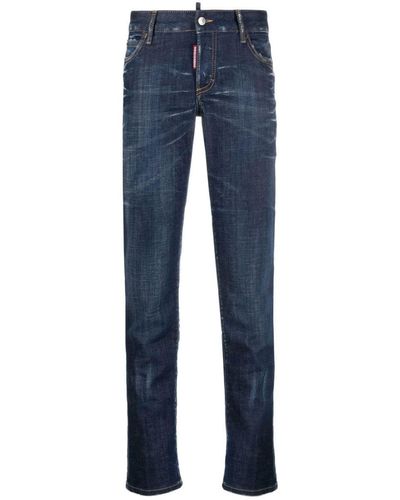 DSquared² Low-rise Skinny Jeans - Blue