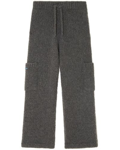 Alanui Finest Cashmere Trousers - Grey