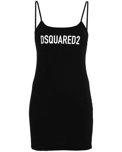 DSquared² Strap Dress - Black