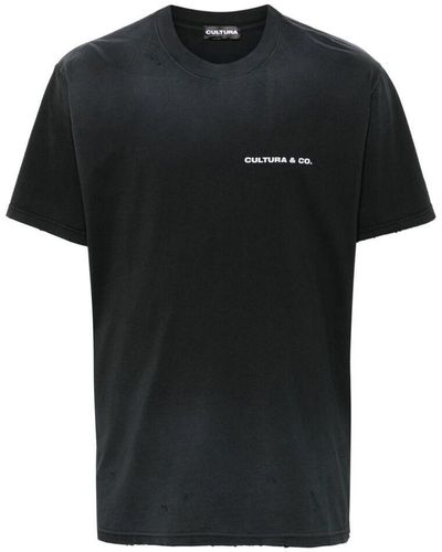 Cultura T-Shirts - Black