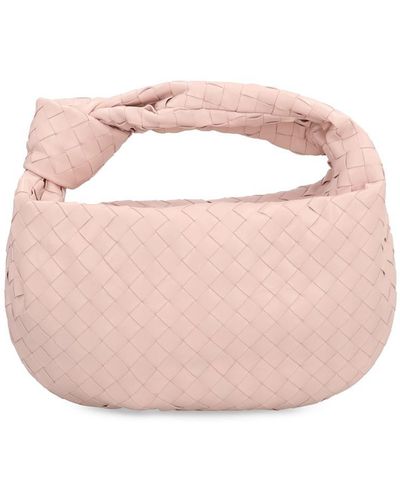 Bottega Veneta Teen Jodie Leather Shoulder Bag - Pink