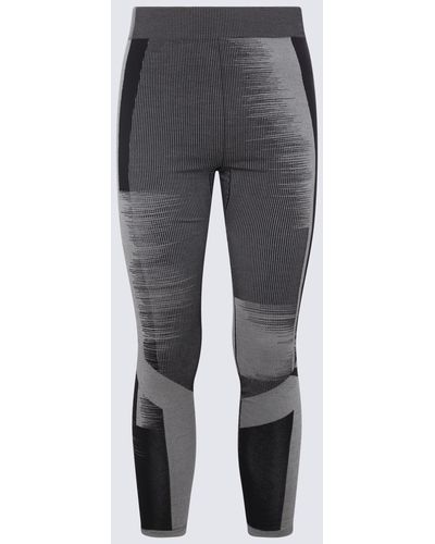 Y-3 Black-grey Skinny Pants