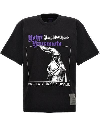 Yohji Yamamoto 'Neighborhood' T-Shirt - Black