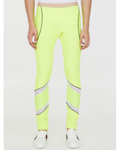 Gucci Jacquard Jersey leggings - Yellow