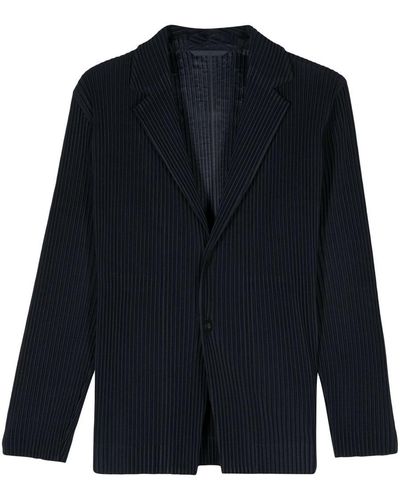 Homme Plissé Issey Miyake Outerwear - Blue