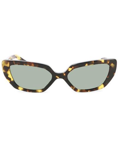 Undercover "cat Eye" Sunglasses - Metallic