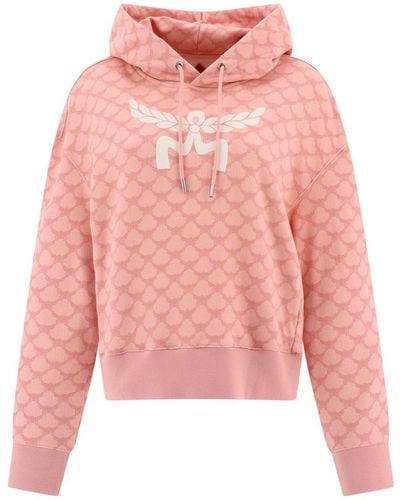 MCM Monogram Hoodie - Pink