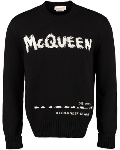 Alexander McQueen Maglia - Black