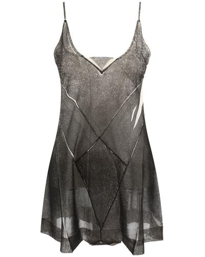 Maison Margiela Serigraphic Playsuit - Grey