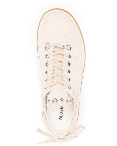 Bluemarble Cotton Sneakers - White