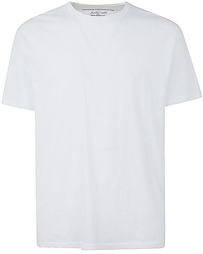 Original Vintage Style Oversize T-shirt Clothing - White