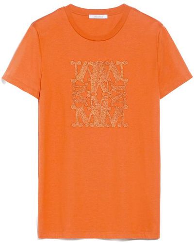 Max Mara T-shirts And Polos - Orange