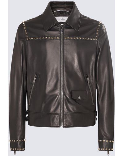 Valentino Black Leather Jacket