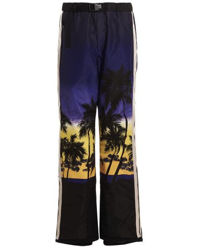 Palm Angels 'Palm Sunset’ Ski Pants - Blue