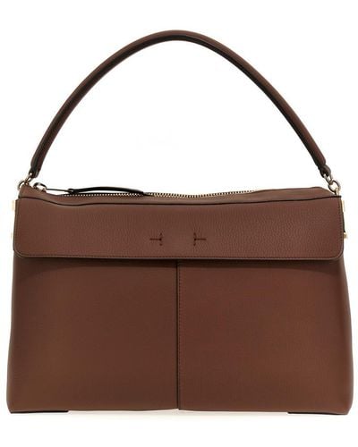 Tod's Bauletto Hand Bags Brown