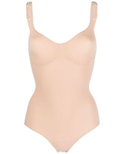Wolford Shaping String Bodysuit - Natural