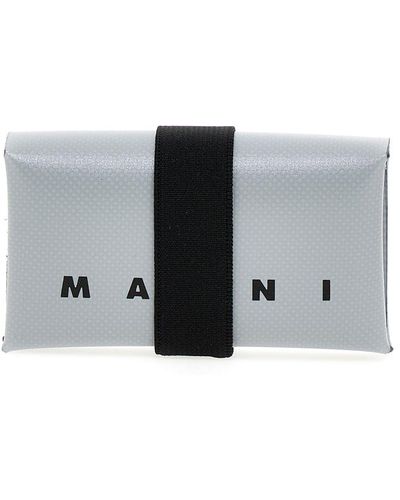 Marni Logo Wallet Wallets, Card Holders - Gray