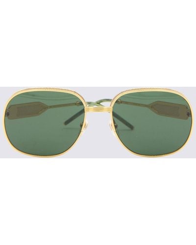 Casablancabrand Gold-tone Sunglasses - Green