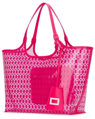 Roger Vivier Handbags. - Pink