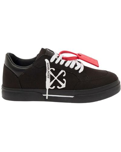 Off-White c/o Virgil Abloh Off- Low Top Sneakers With Arrow And Tag Detail - White