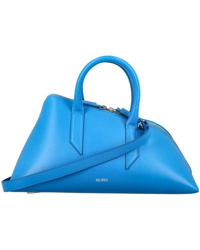 The Attico 6pm Geometric Leather Tote Bag