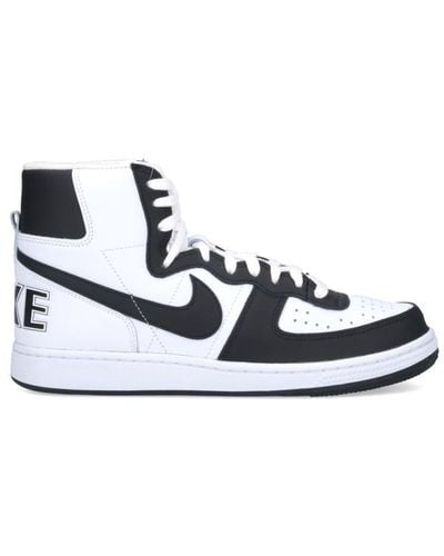Comme des Garçons X Nike 'terminator High' Sneakers - White