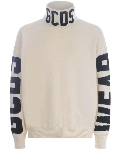 Gcds Sweater "logo" - White