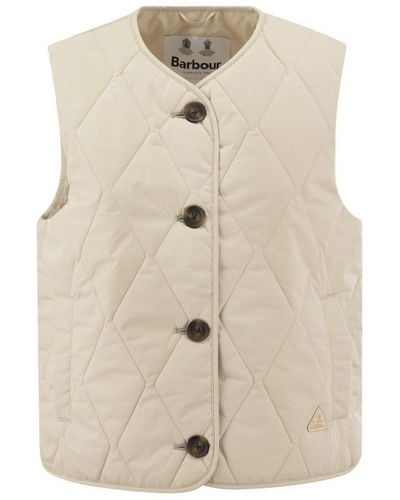 Barbour Kelley - Quilted Vest - Natural