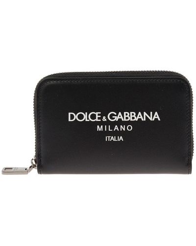 Dolce & Gabbana Wallets - Black